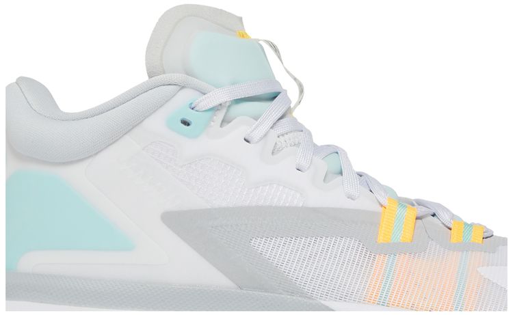 Air Jordan Zion 1 PF White Dynamic Turquoise