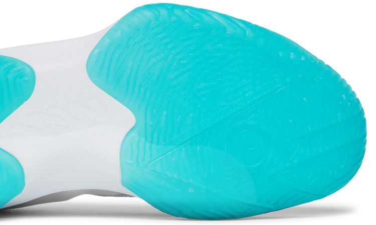 Air Jordan Zion 1 PF White Dynamic Turquoise