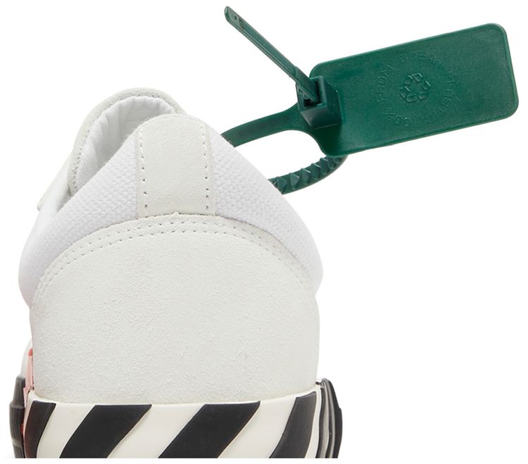 Off White Vulc Sneaker White Red