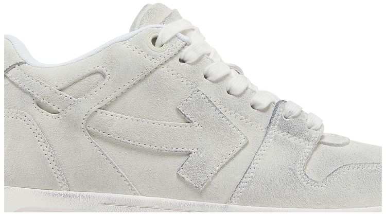 Off White Out of Office Low Distressed   White
