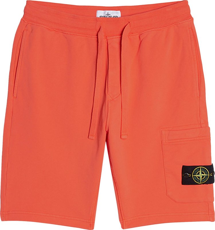 Buy Stone Island Cargo Bermuda Shorts 'Orange' - 761564651 V0032 | GOAT