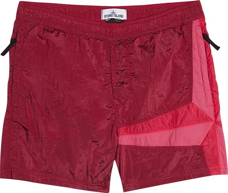 Buy Stone Island Nylon Metal Swim Shorts 'Fuchsia' - 7615B0142 V0087 | GOAT