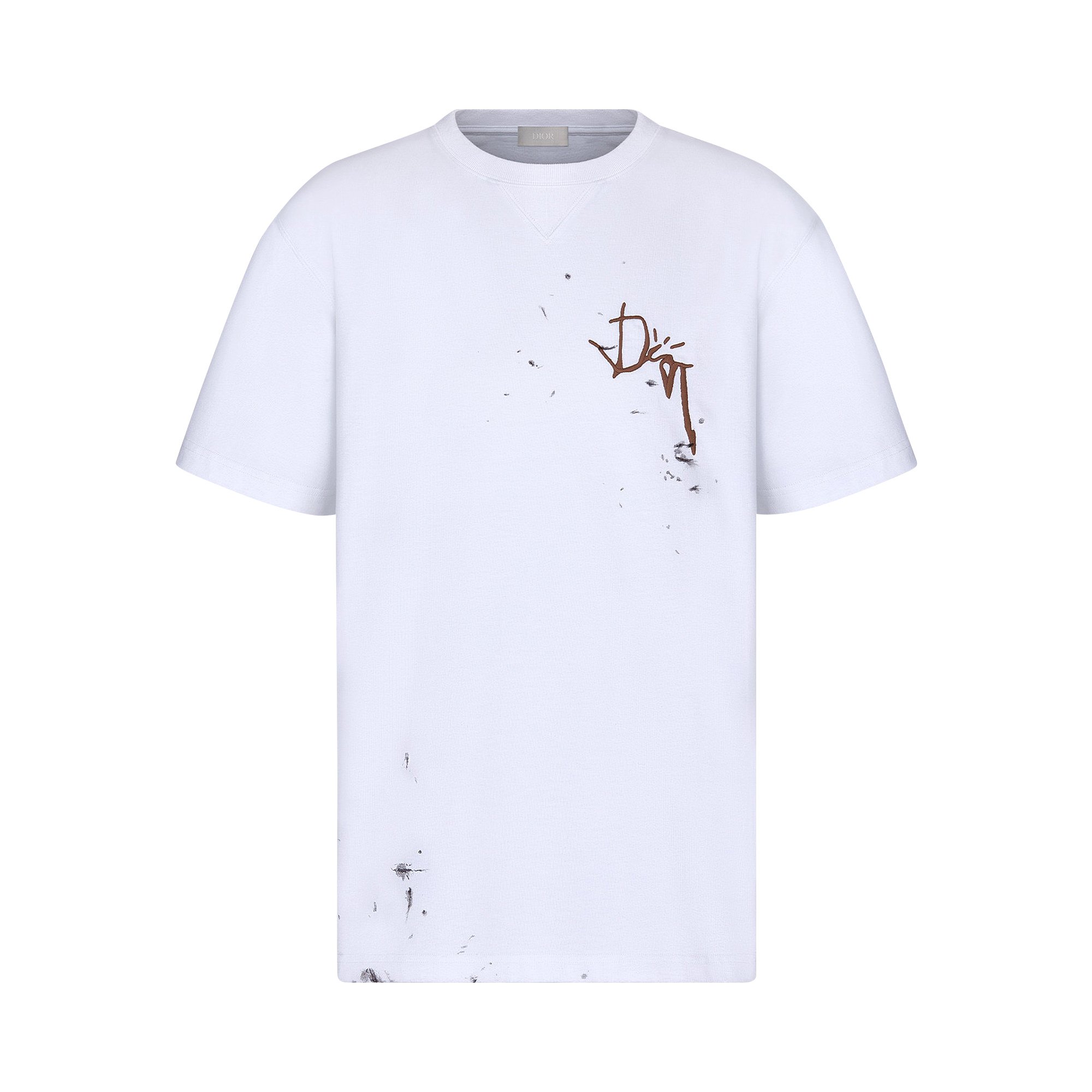 Buy Dior x Cactus Jack Oversized T-Shirt 'White' - 283J685B0554 