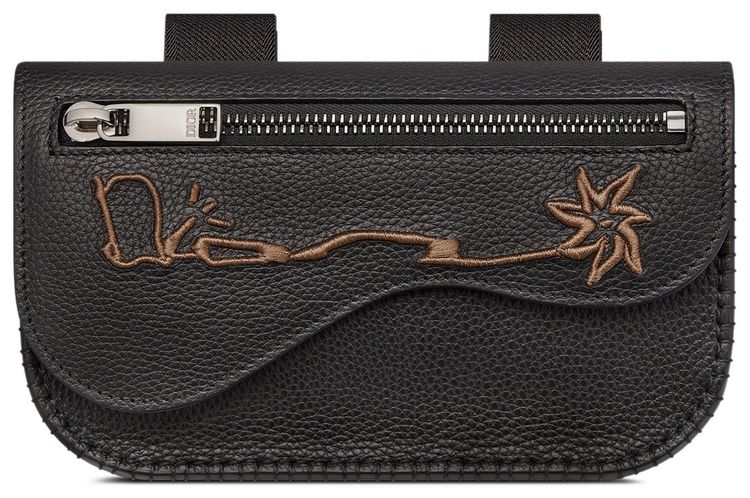 Dior x Cactus Jack Saddle Arm Pouch Black