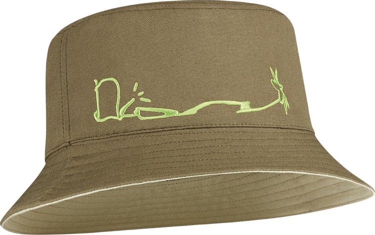 Dior x Cactus Jack Bucket Hat Khaki