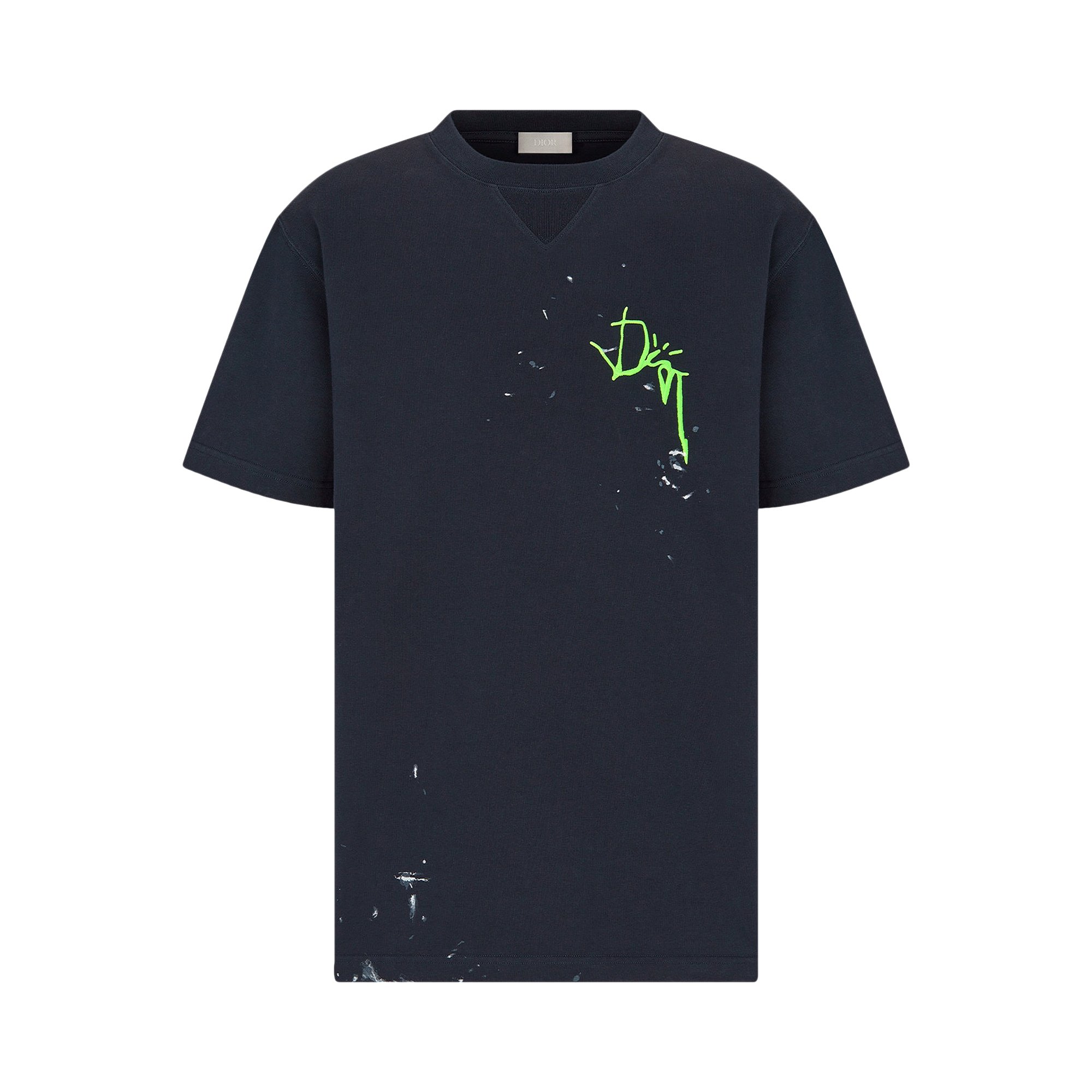 Buy Dior x Cactus Jack Oversized T-Shirt 'Navy' - 283J685B0554 