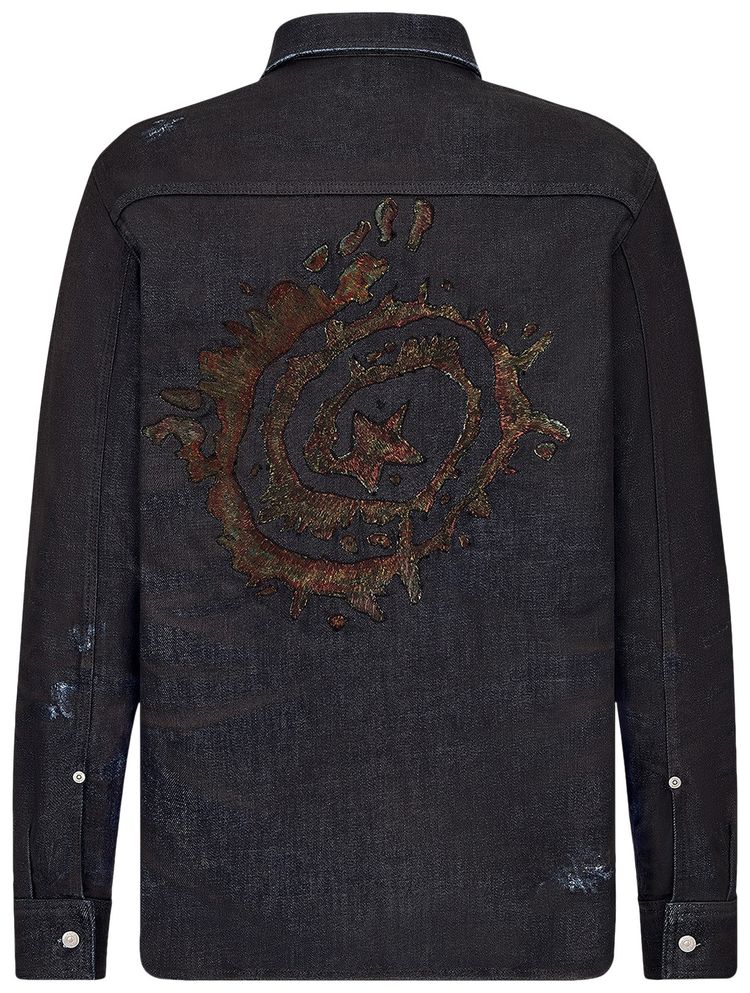 Dior x Cactus Jack Overshirt Blue