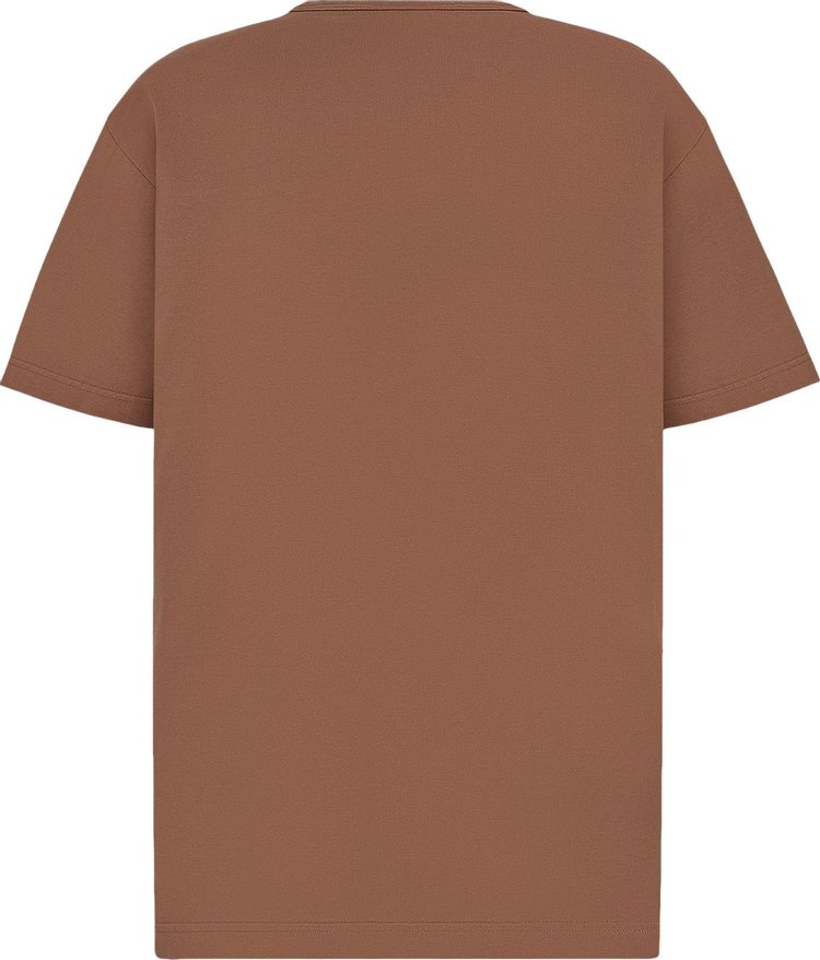 Dior x Cactus Jack Oversized T Shirt Coffee Brown