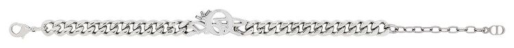 Dior x Cactus Jack Chain Link Bracelet Silver