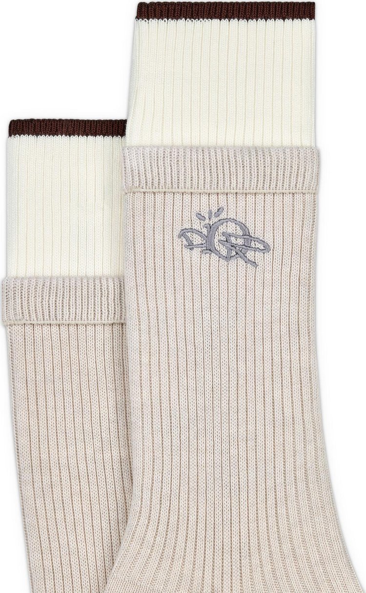 Dior x Cactus Jack Socks Beige