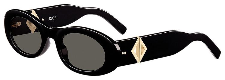 Dior x Cactus Jack CD Diamond R1I Sunglasses Black