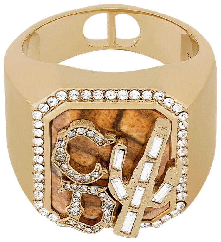 Dior x Cactus Jack Ring Gold