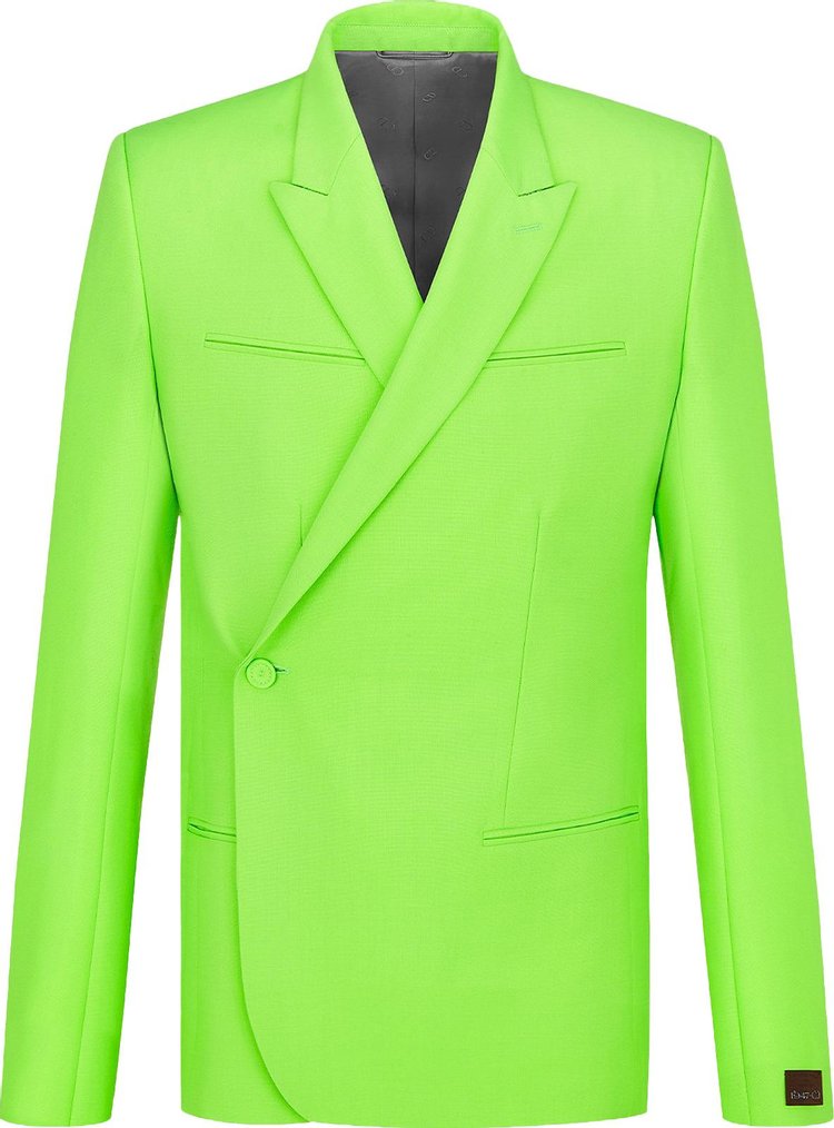 Dior x Cactus Jack Oblique Jacket 'Fluorescent Green'