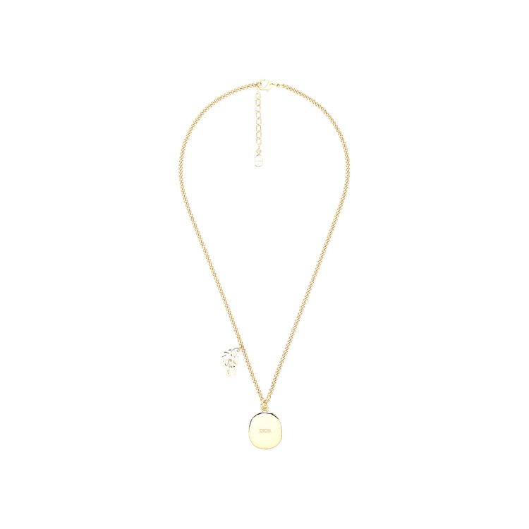 Dior x Cactus Jack Pendant Necklace GoldOrangeWhite