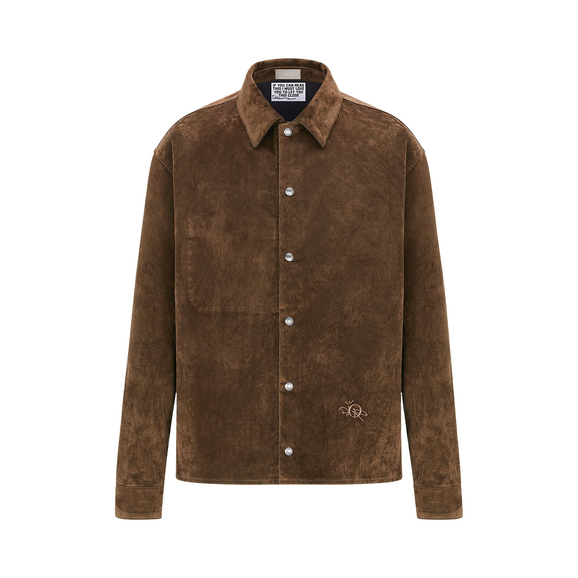 【予約中！】 Oversized Jack Cactus x Dior Buy Overshirt Brown 'Mocha トップス