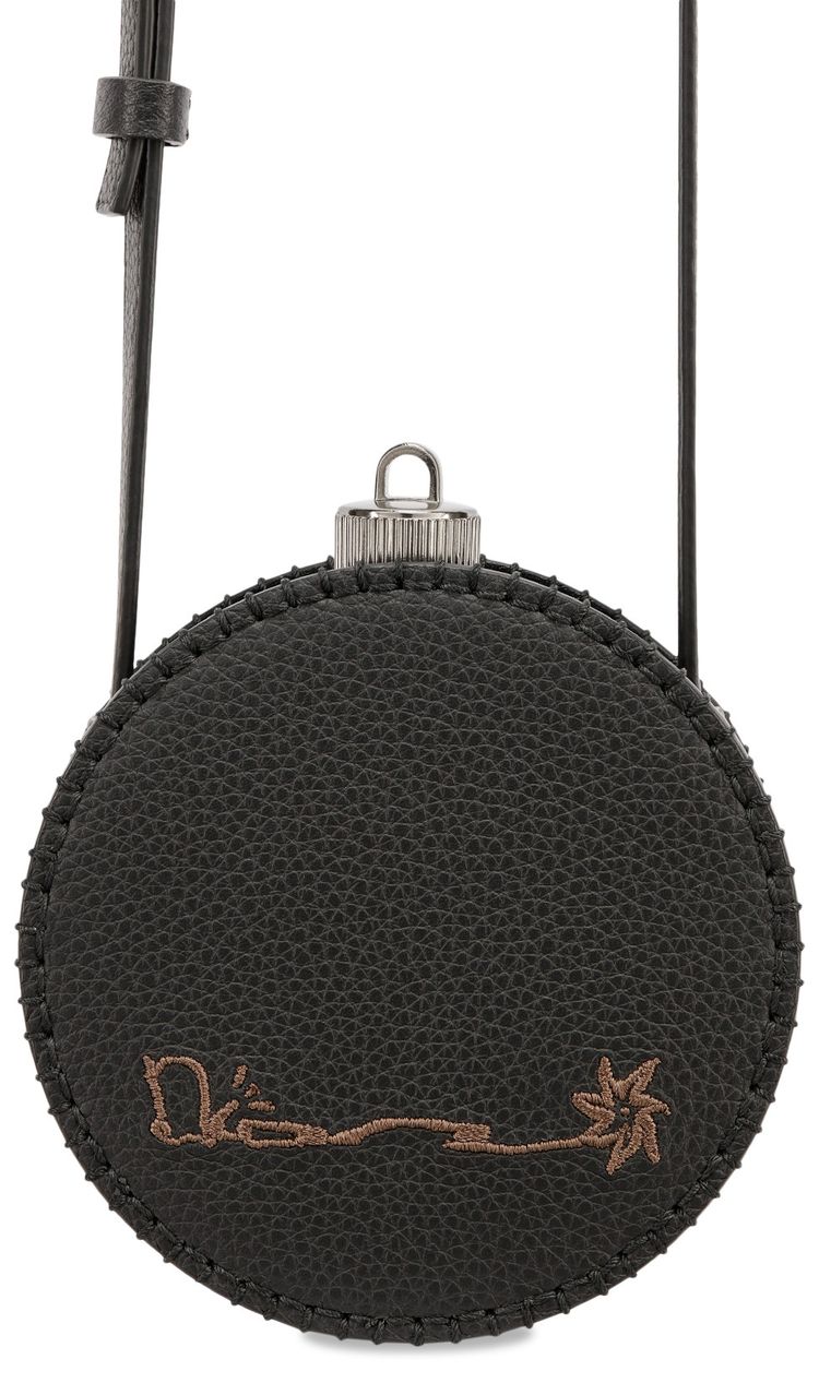 Dior Aqua x Cactus Jack Flask With Shoulder Strap Black