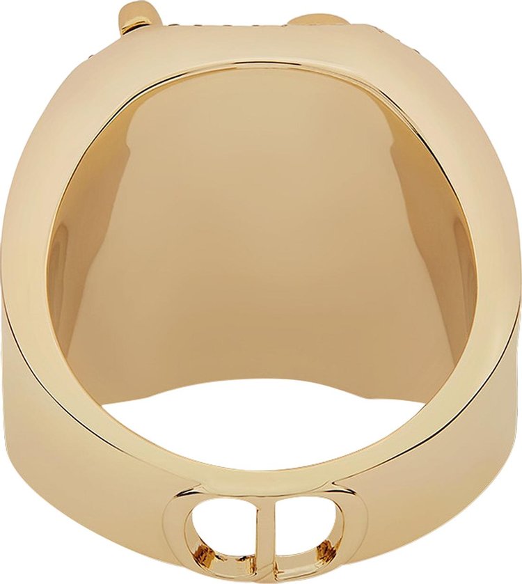 Dior x Cactus Jack Signet Ring Gold