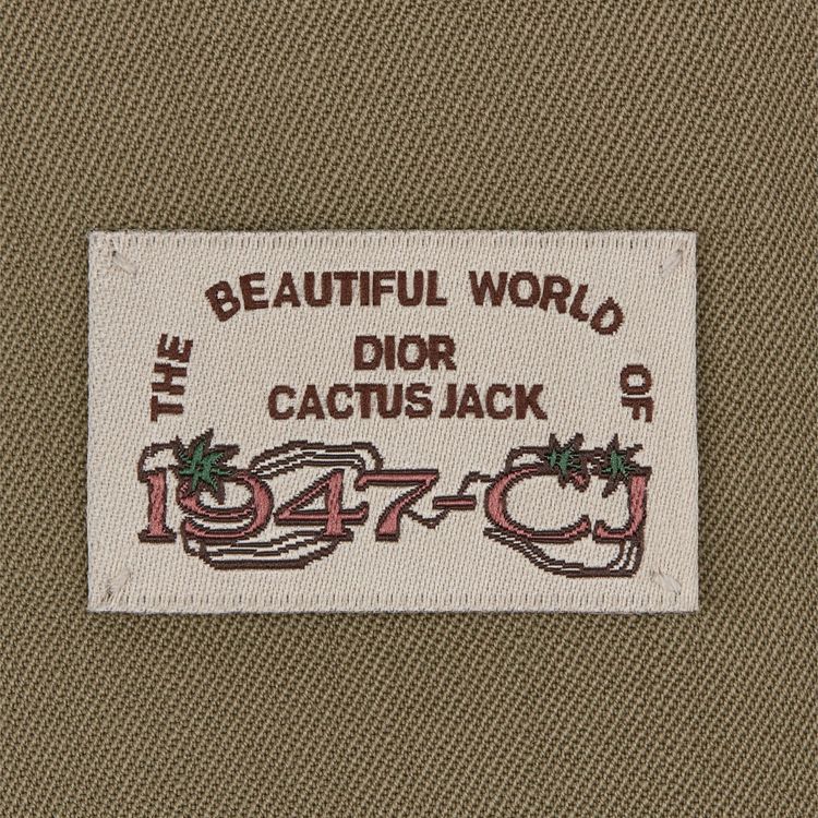 Dior x Cactus Jack Oblique Jacket Coffee Brown