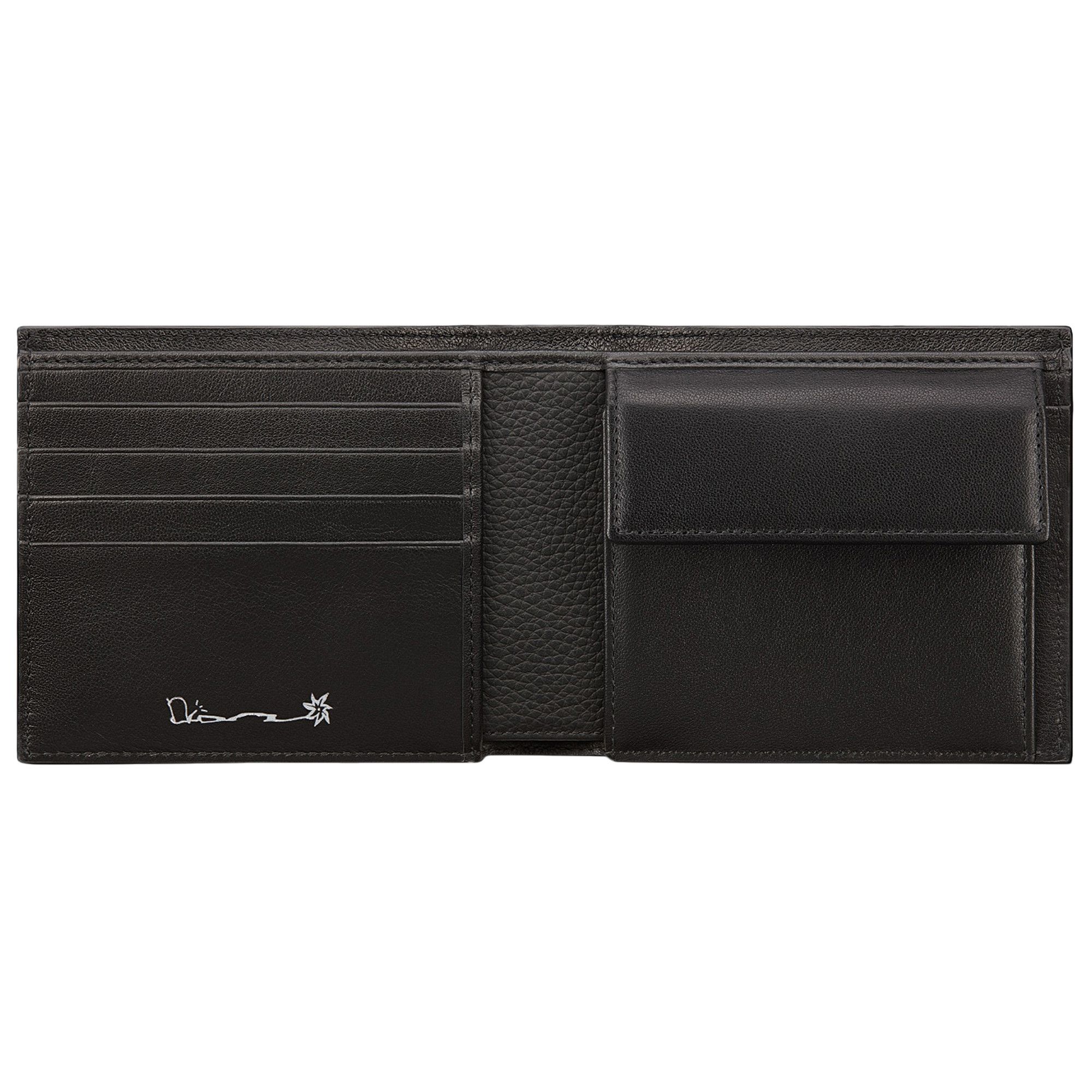Buy Dior x Cactus Jack Compact Wallet 'Black' - 2ESBC027SOT