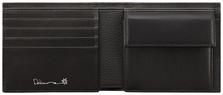 Dior x Cactus Jack Compact Wallet Black