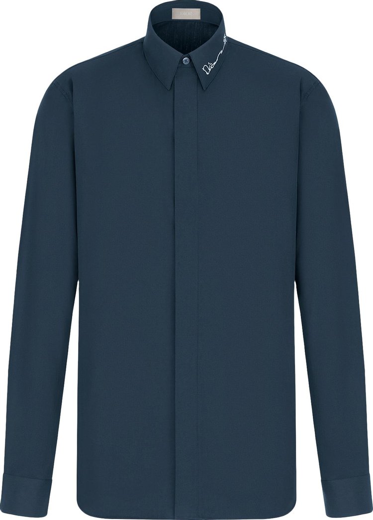 Dior x CACTUS JACK Short-Sleeved Shirt with Bandana Motif Navy Blue Men's -  SS22 - US