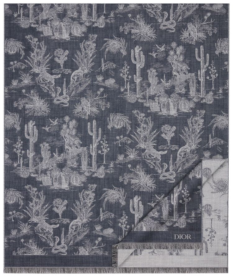 Dior x Cactus Jack Stole BlueWhite