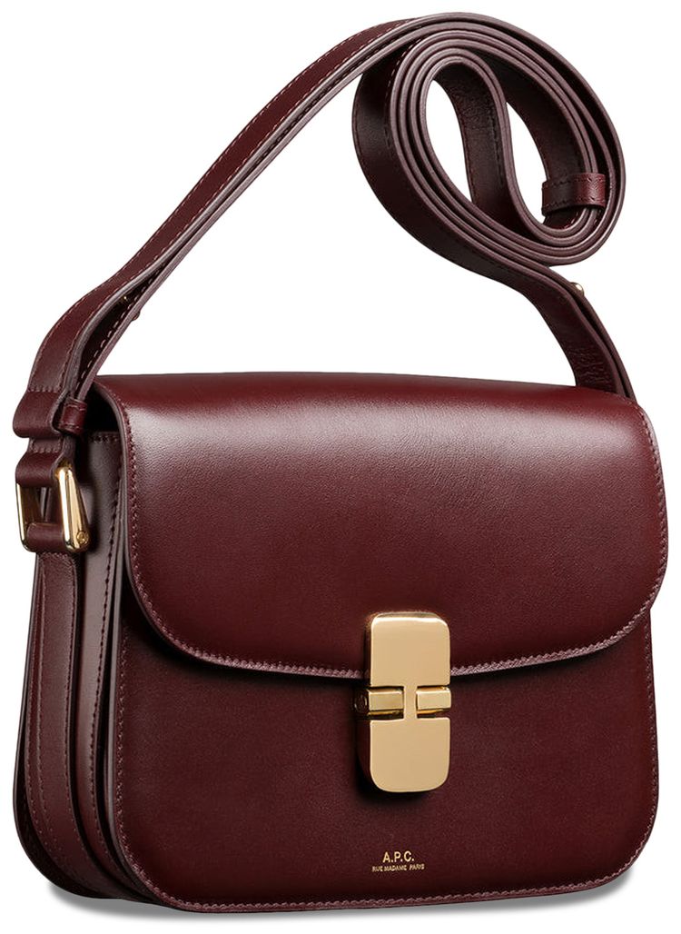 APC Grace Small Bag Burgundy