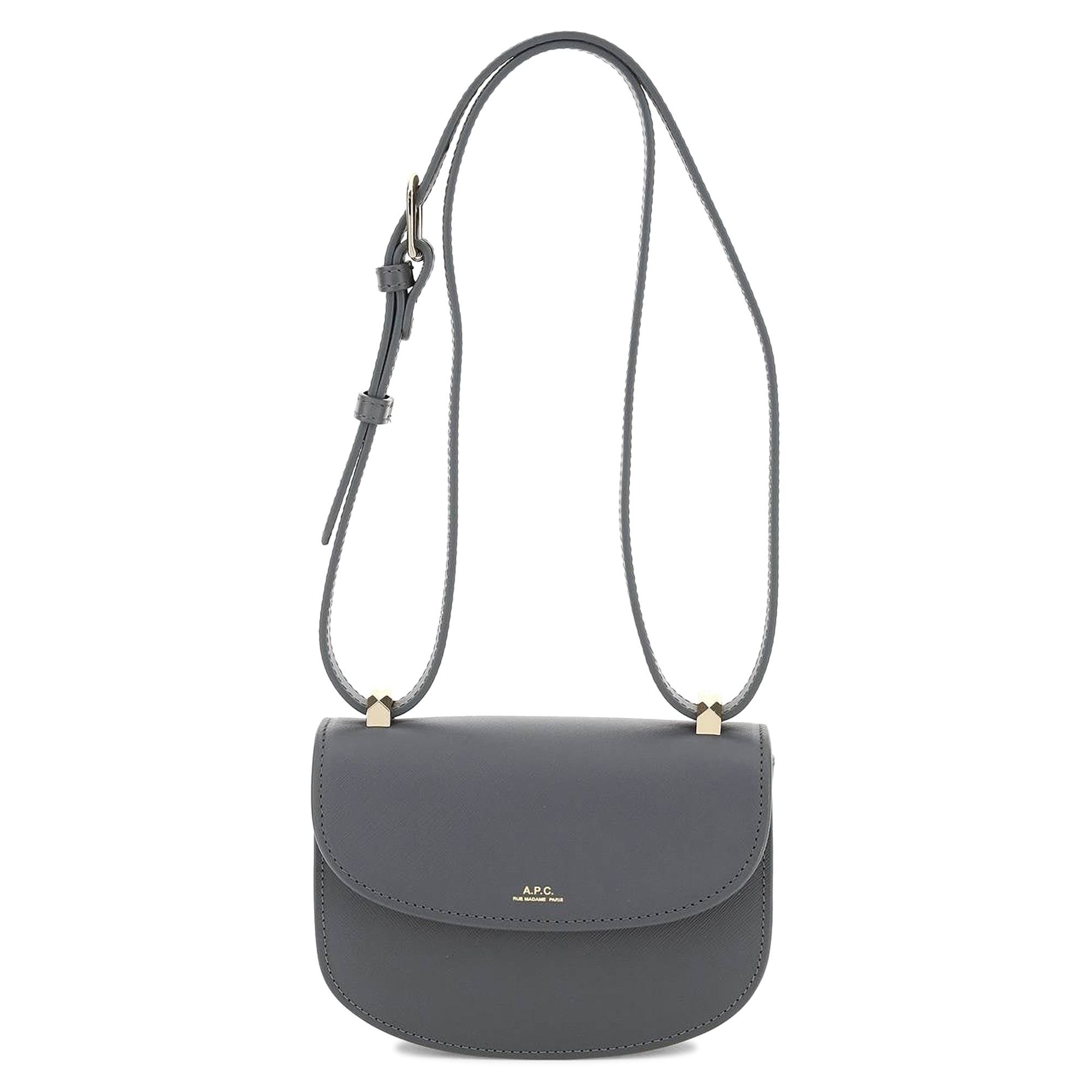 Buy A.P.C. Geneve Mini Bag Grey PXBJQ F61415 GREY GOAT