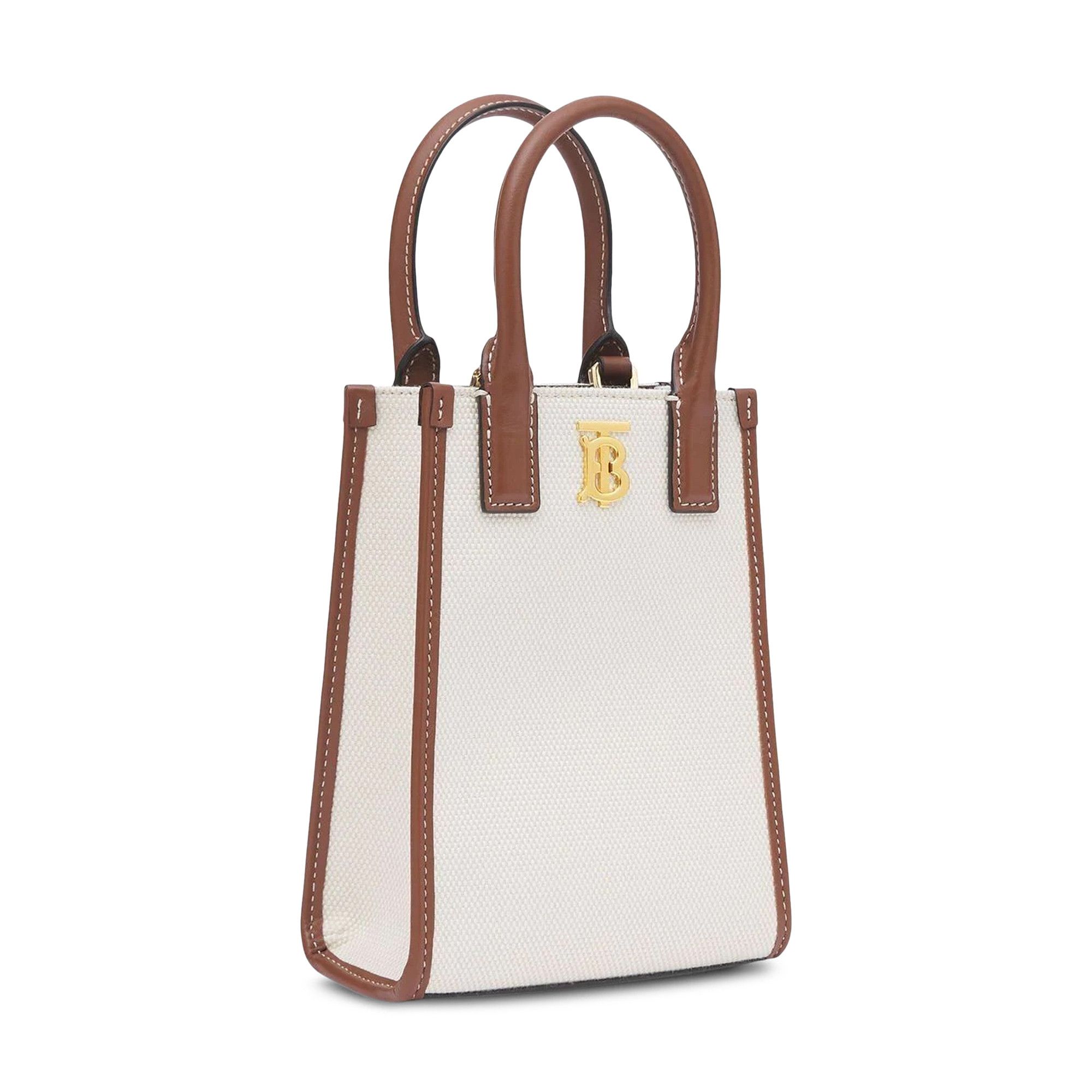 Buy Burberry TB Phone Tote Bag Beige 8052460 GOAT UK