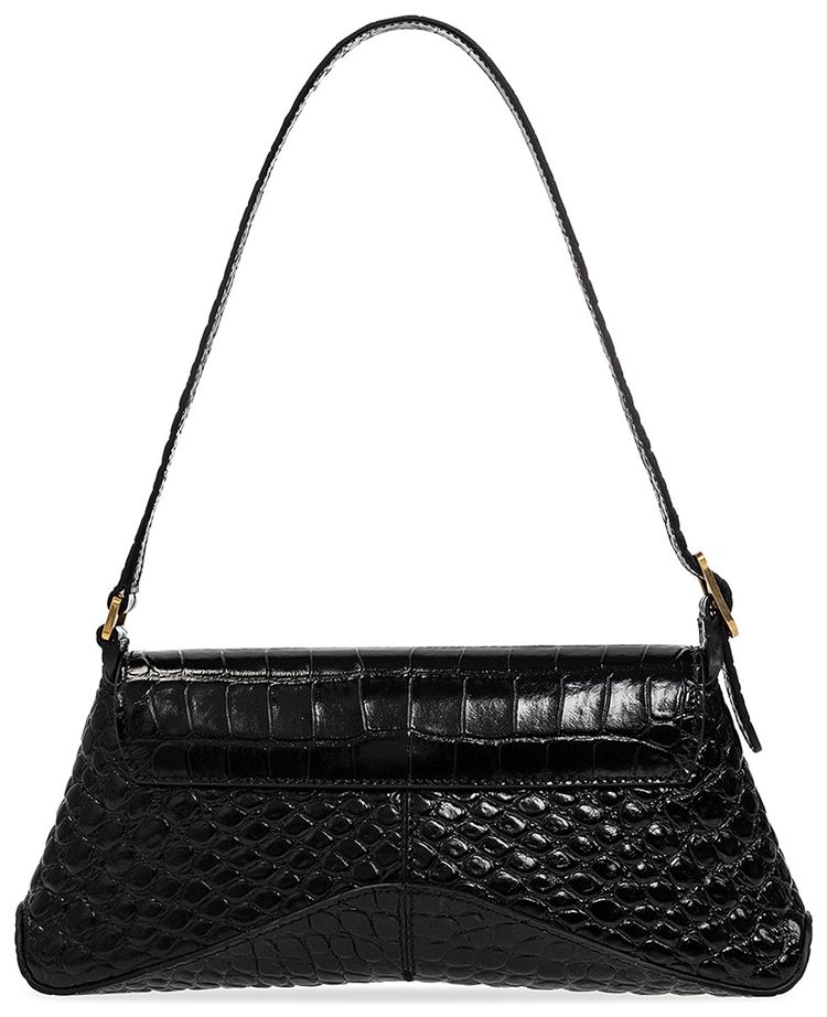 Balenciaga Flap Stret Bag Black