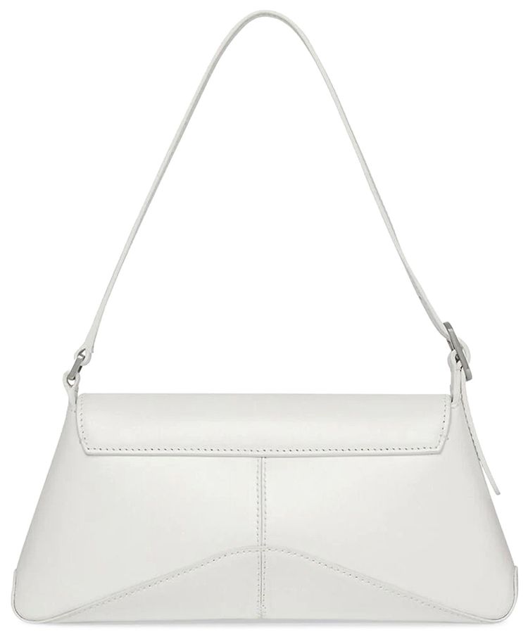 Balenciaga Flap Stret Bag White