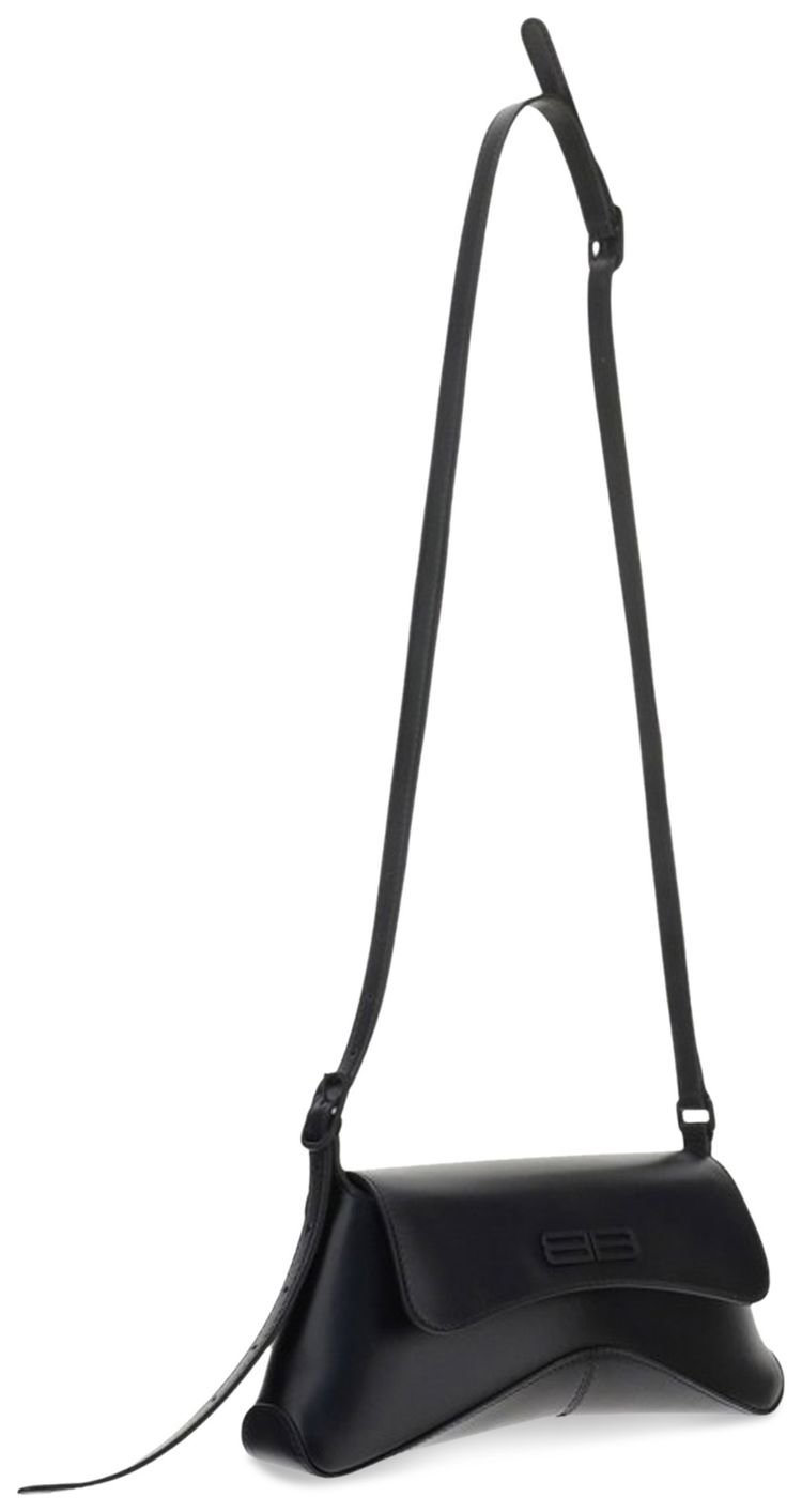 Balenciaga Flap Stret Bag Black