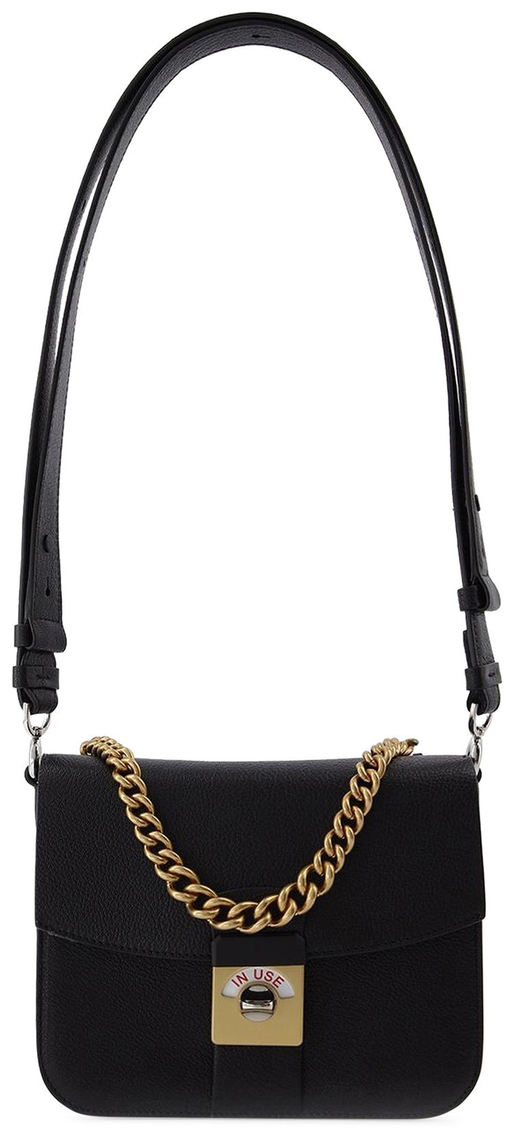 Maison Margiela New Lock Square Bag Black