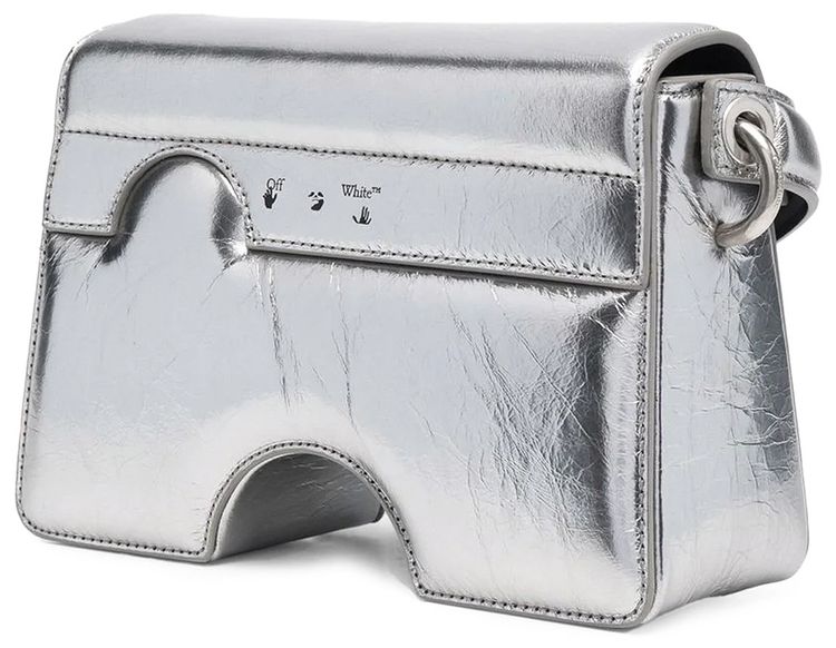Off White Burrow 22 Bag Silver