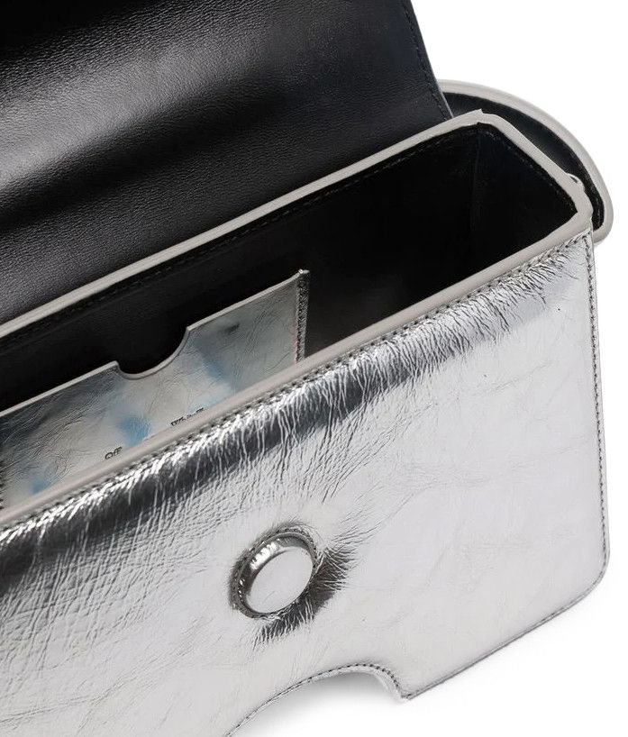 Off White Burrow 22 Bag Silver