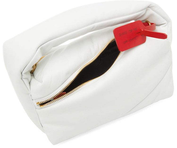 Off White Pump Pouch White