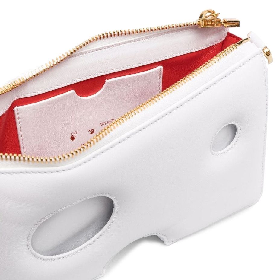 オフホワイト コインケース 転がさ BURROW ZIPPED COIN PURSE