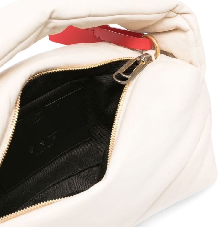 Off White Pump Pouch 24 Bag Beige