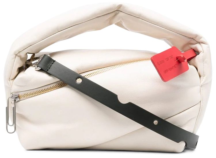 Off White Pump Pouch 24 Bag Beige