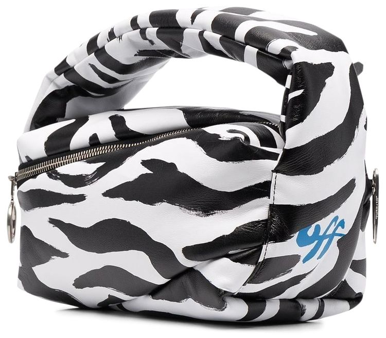 Off White Pump Pouch 24 Bag BlackWhite