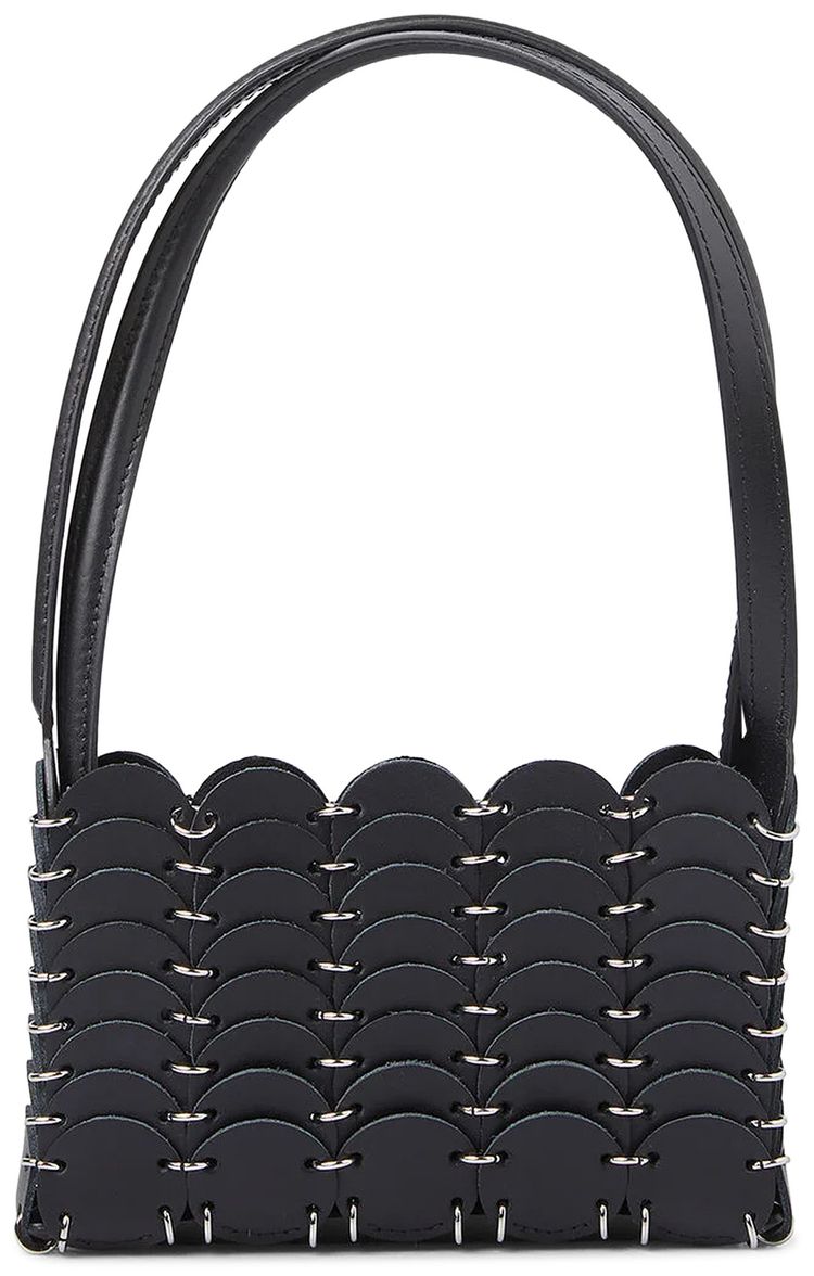 Rabanne Mini Pacoio Handbag Black