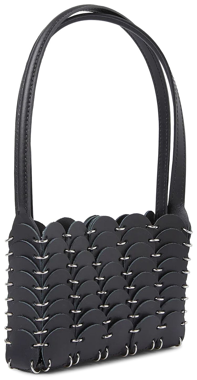 Rabanne Mini Pacoio Handbag Black