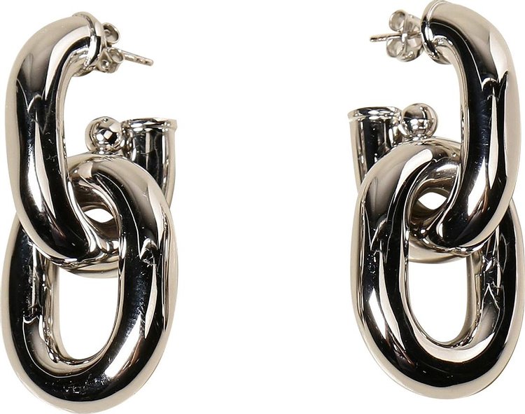 Paco Rabanne XL Link Earrings 'Silver'