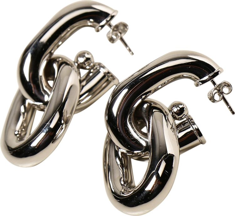 Paco Rabanne XL Link Earrings Silver