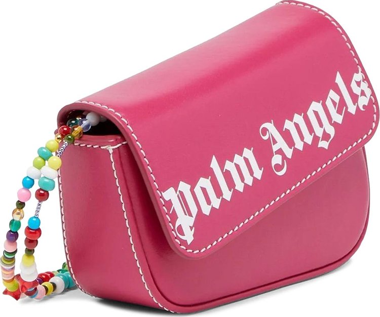 Palm Angels Mini Beads Crash Bag RaspberryWhite