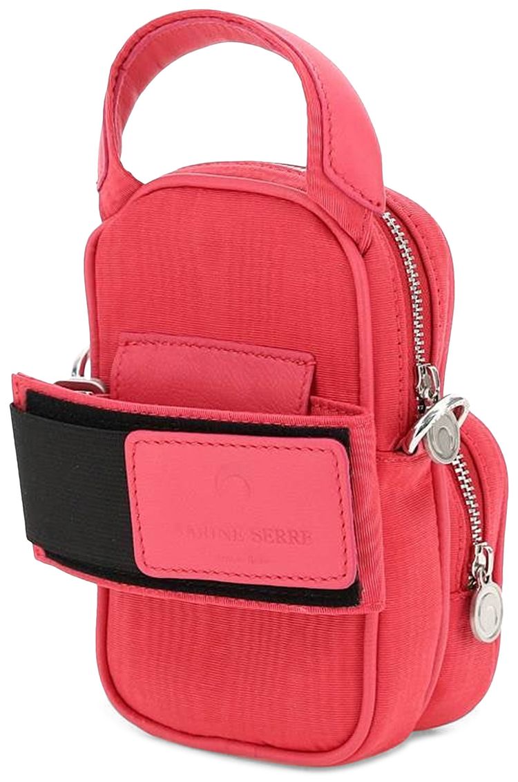 Marine Serre Parpaing Bag Pink