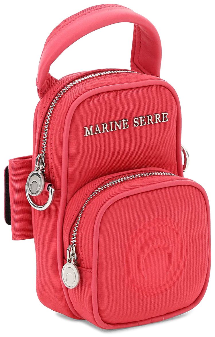 Marine Serre Parpaing Bag Pink