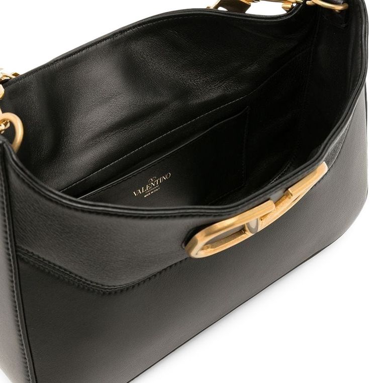 Valentino Small Hobo Bag Black