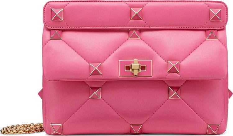 Valentino Large Shoulder Bag Pink