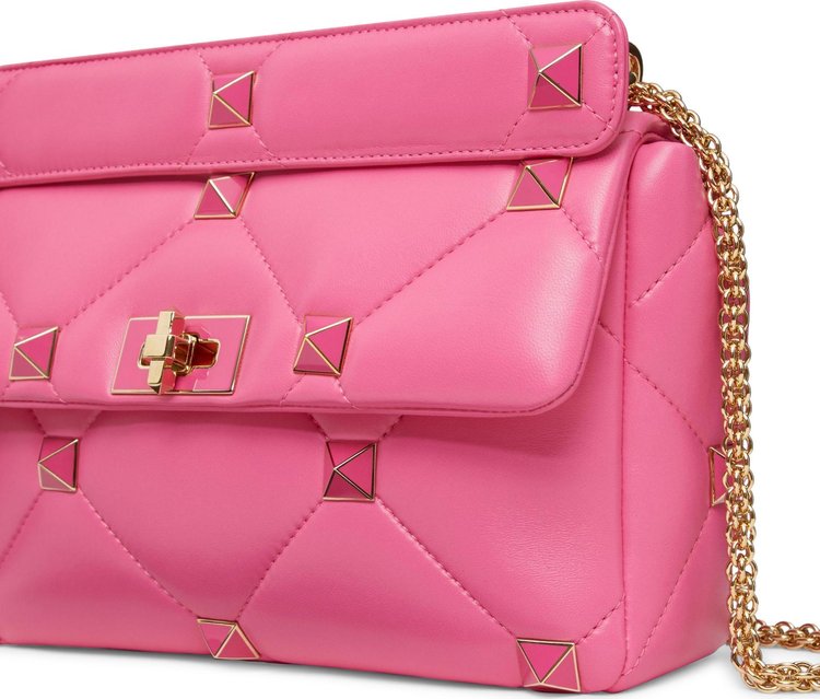 Valentino Large Shoulder Bag Pink